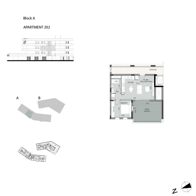 Block A · Nr. 202 — Apartment
