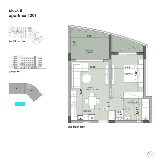 Block A · Nr. 201 — Apartment