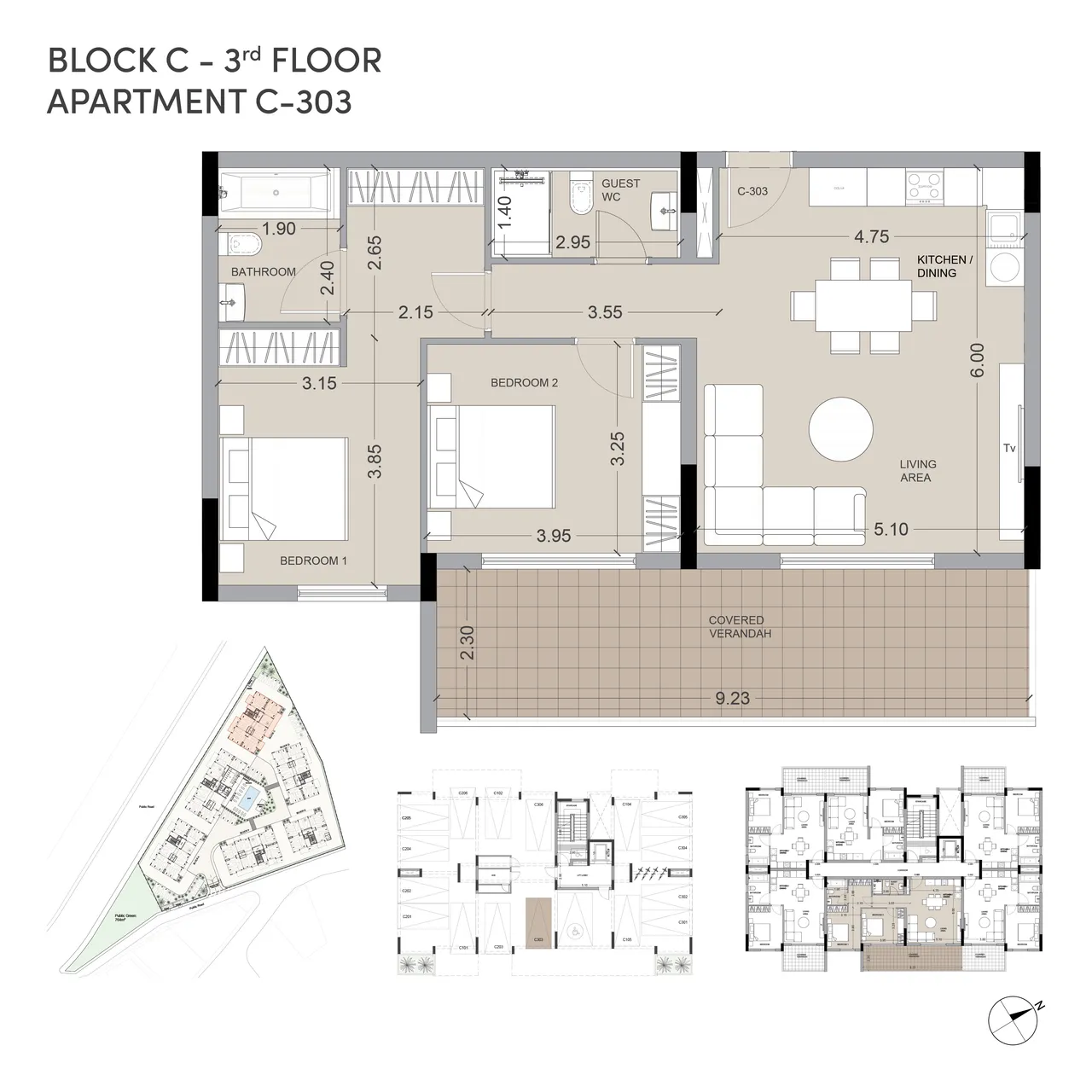 Salt, Block #C, № 303, ID: 24004
