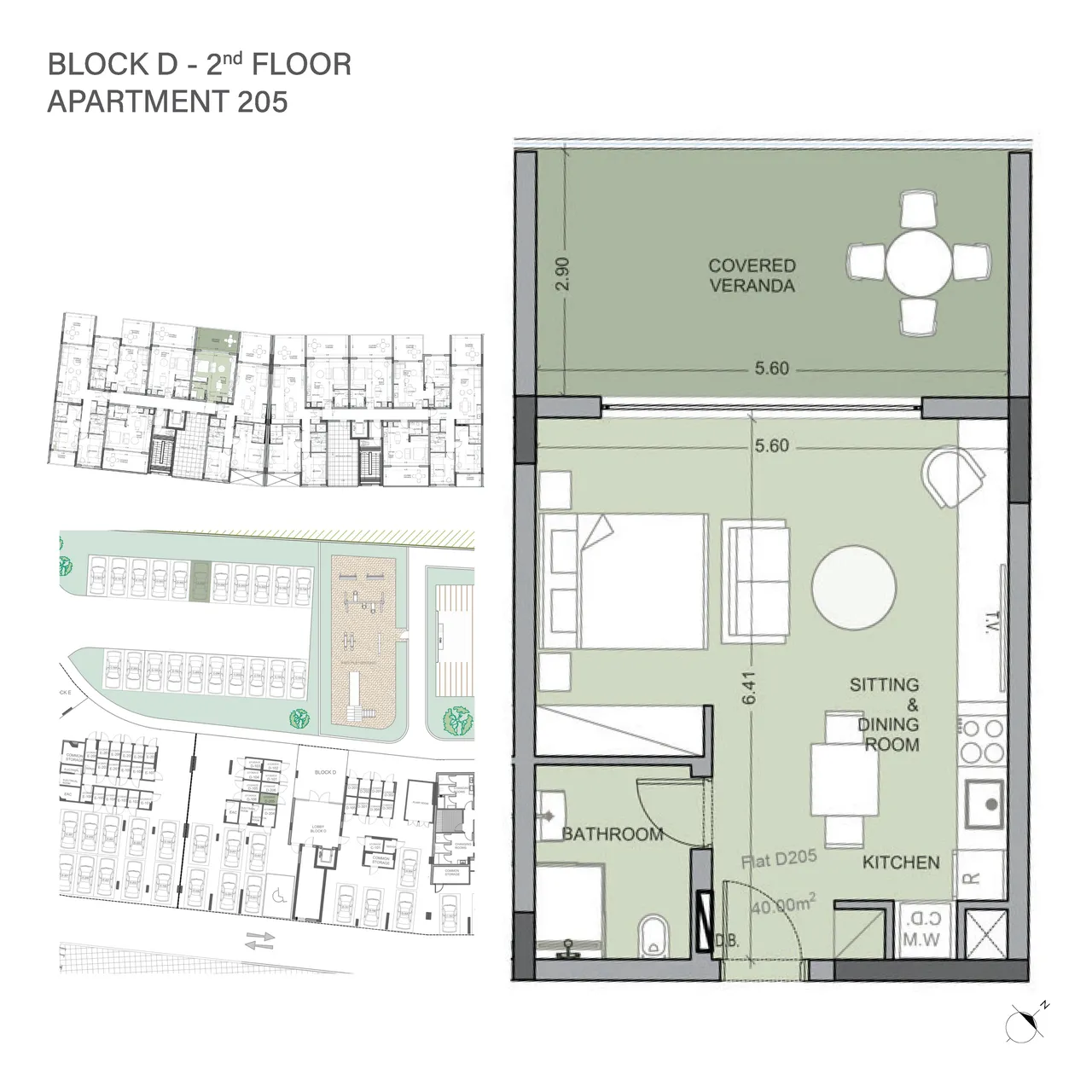 Eden Bay, Block #D, № 205, ID: 24959