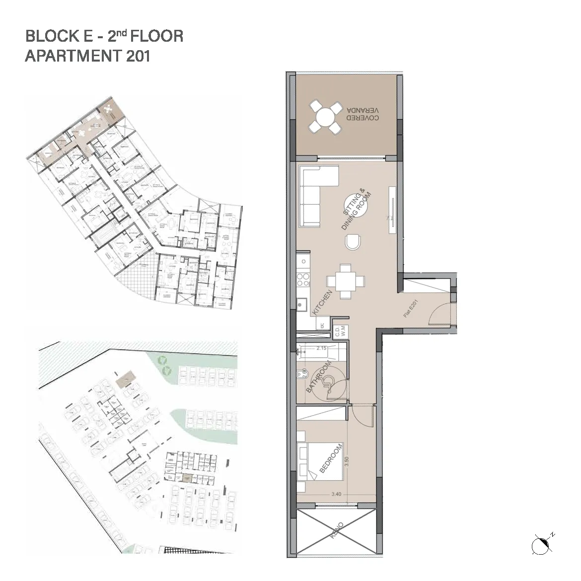 Eden Bay, Block #E, № 201, ID: 24974
