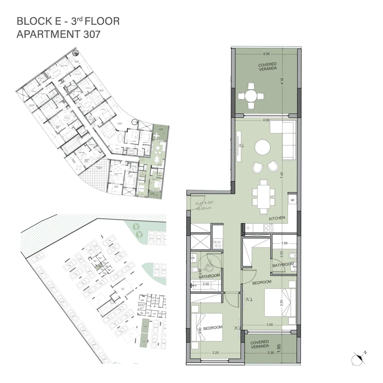 Eden Bay, Block #E, № 307, ID: 24989