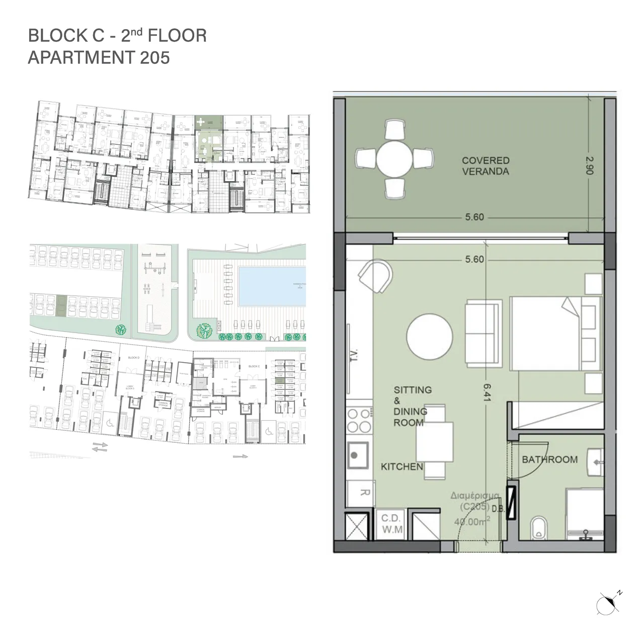 Eden Bay, Block #C, № 205, ID: 24939