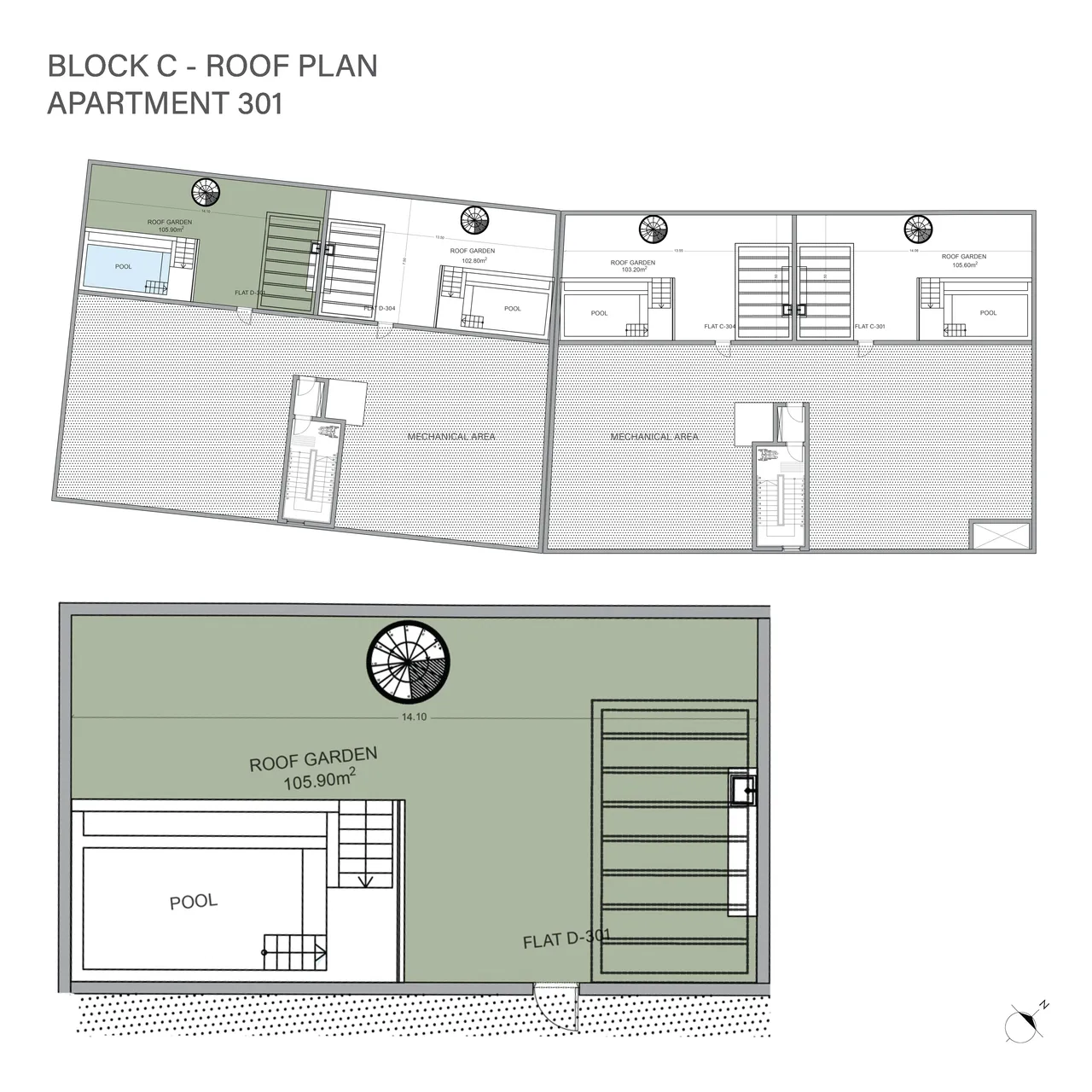 Eden Bay, Block #D, № 301, ID: 24961