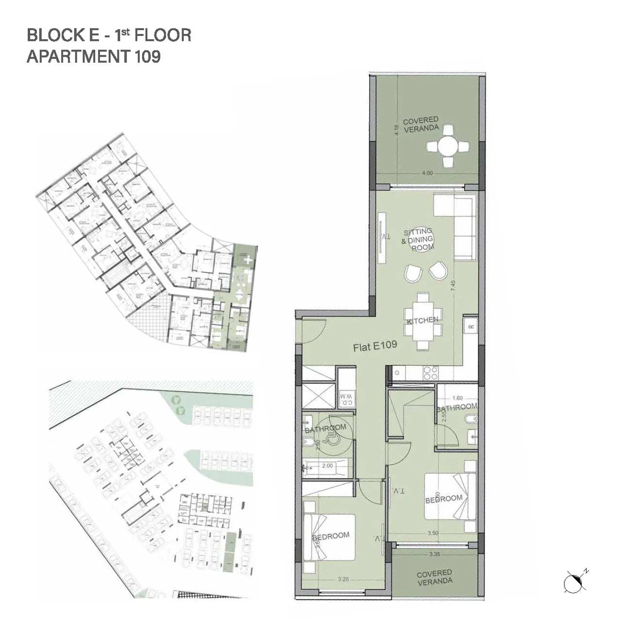 Eden Bay, Block #E, № 109, ID: 24973