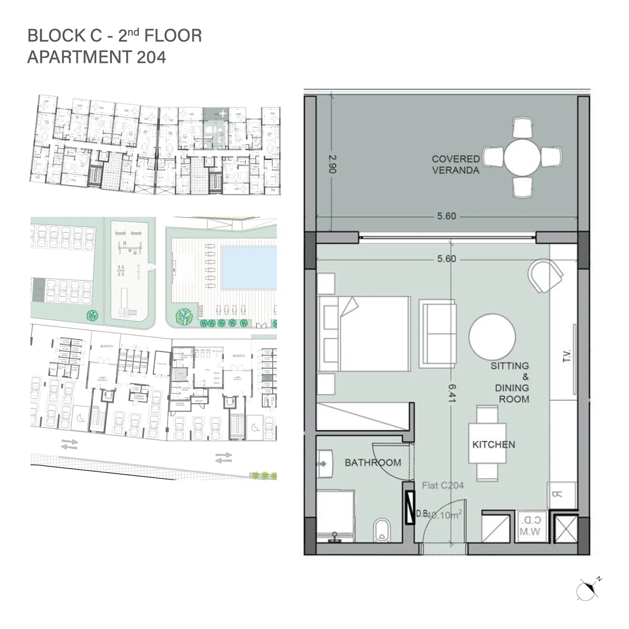 Eden Bay, Block #C, № 204, ID: 24938