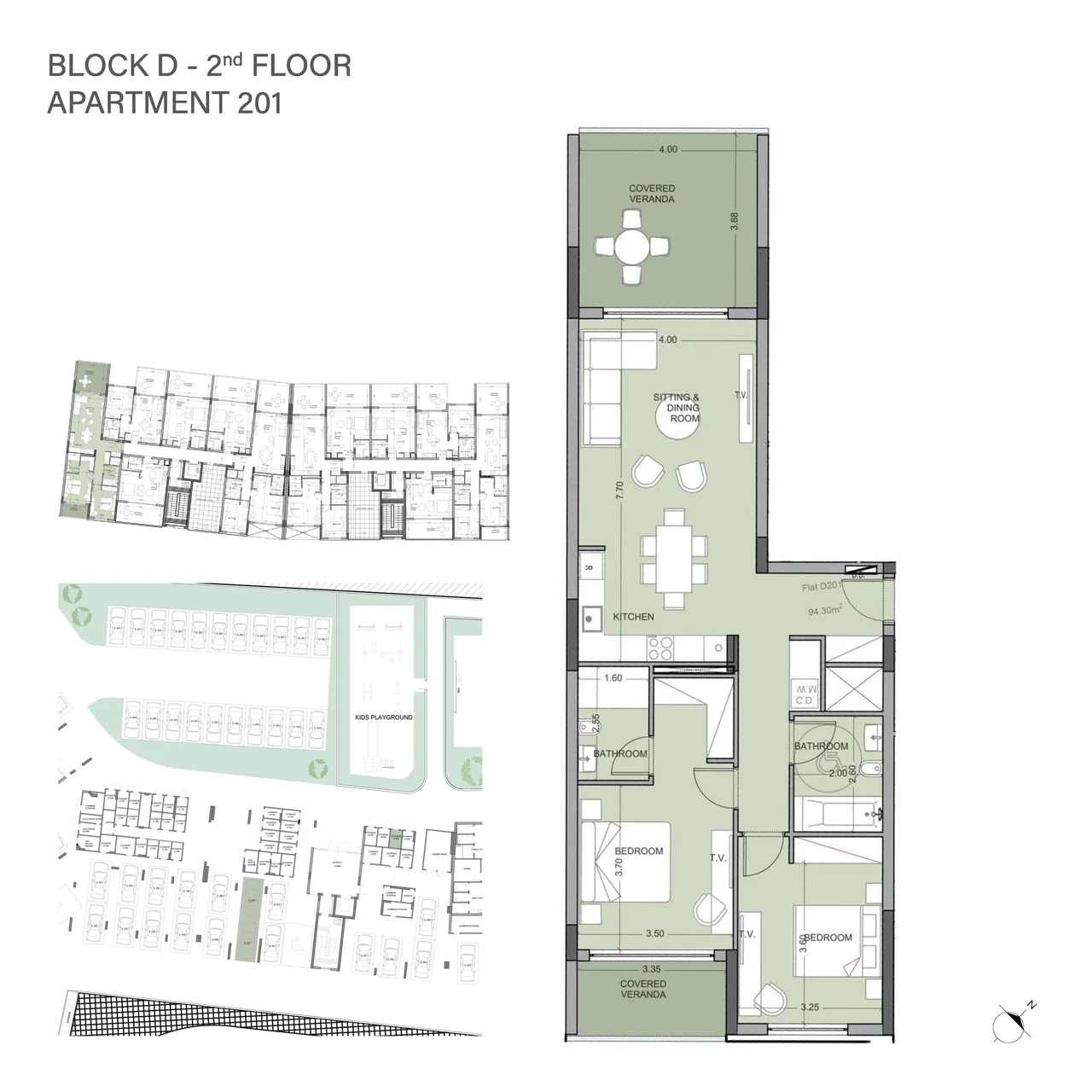 Eden Bay, Block #D, № 201, ID: 24955