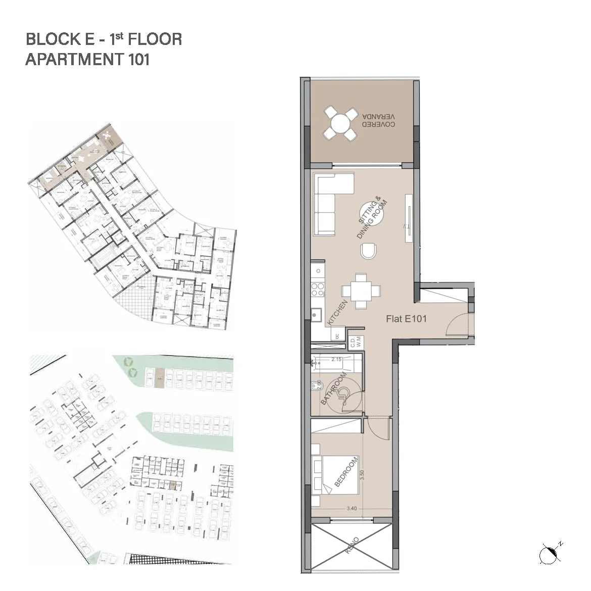 Eden Bay, Block #E, № 101, ID: 24965