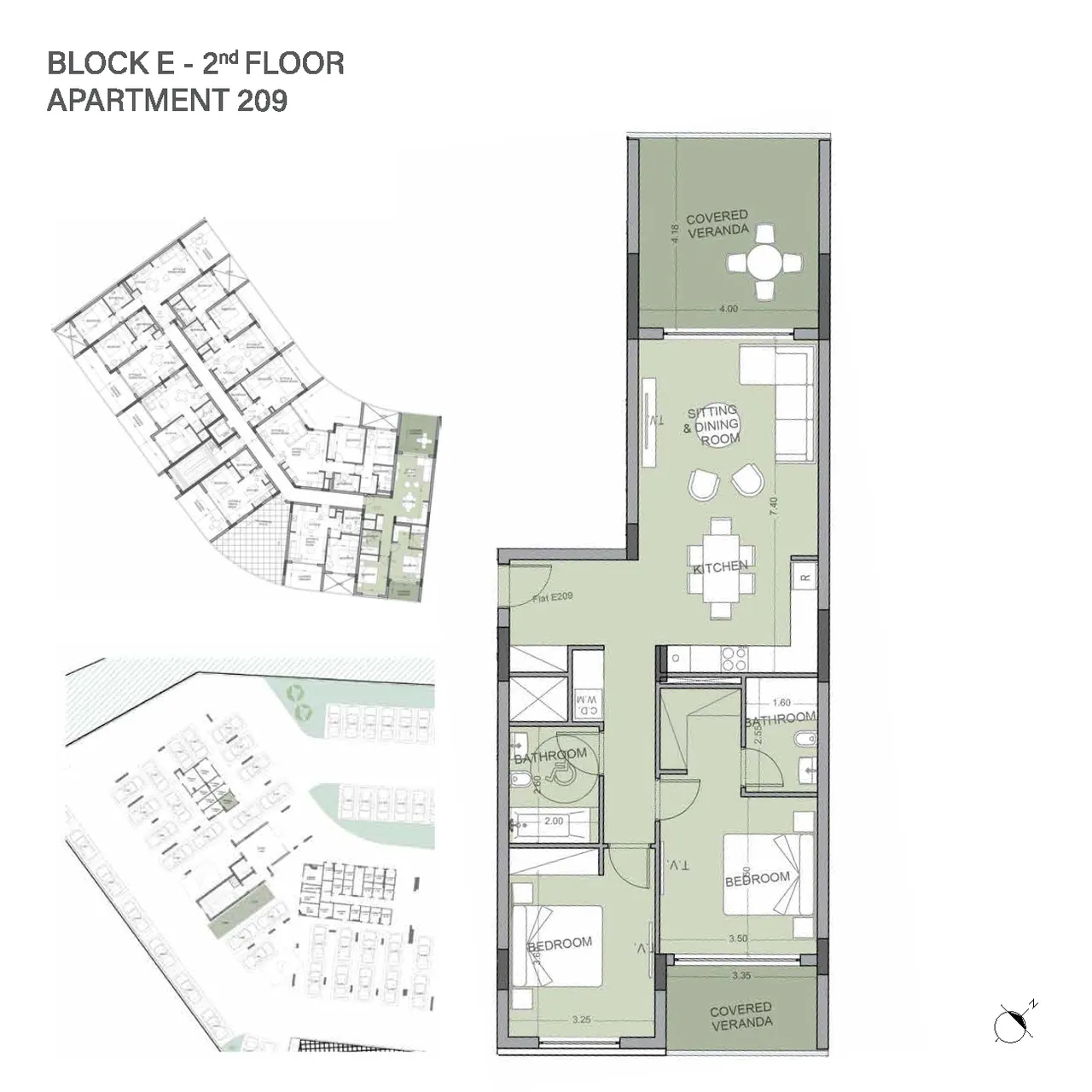 Eden Bay, Block #E, № 209, ID: 24982
