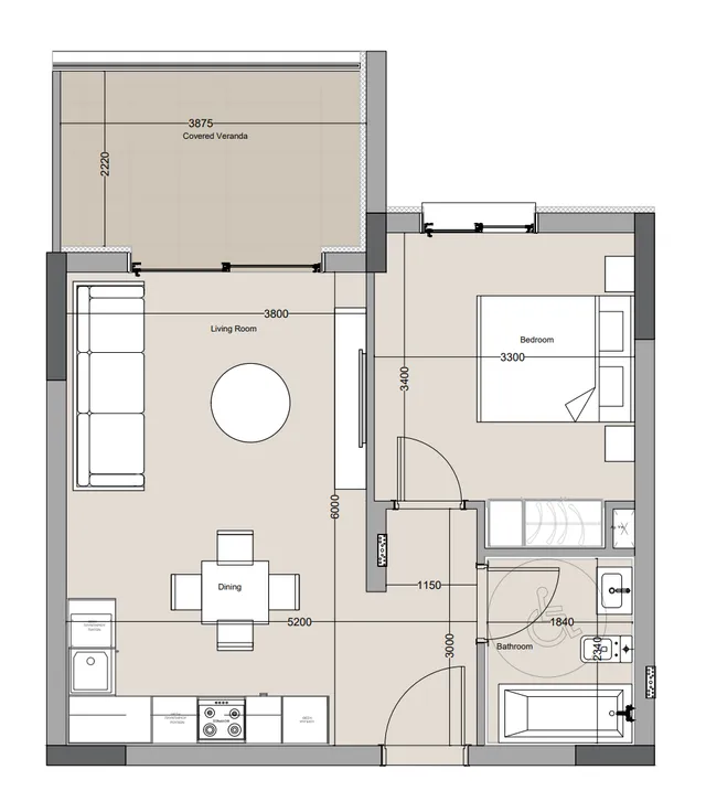 Block AB · Nr. AB204 — Apartment