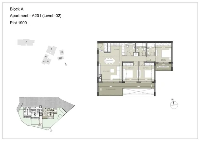 Block A · Nr. A201 — Apartment