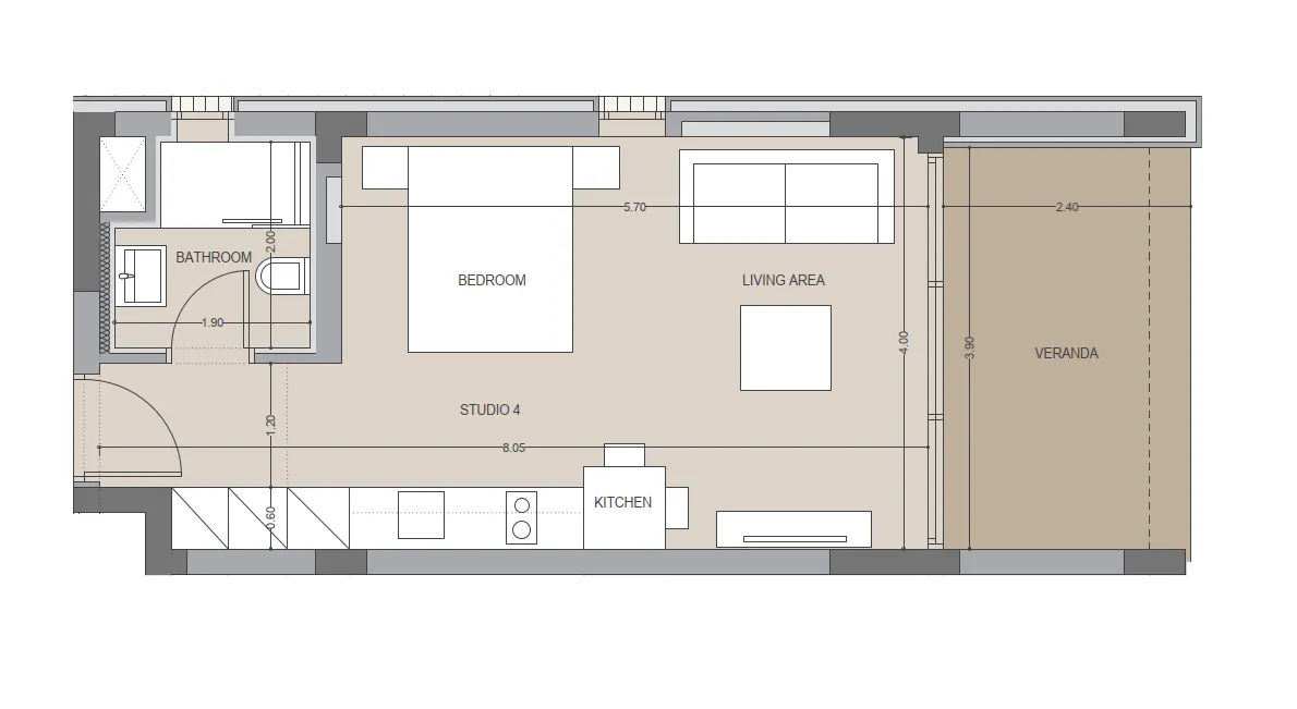 Berengaria, Block #Apartments, № K102, ID: 23359