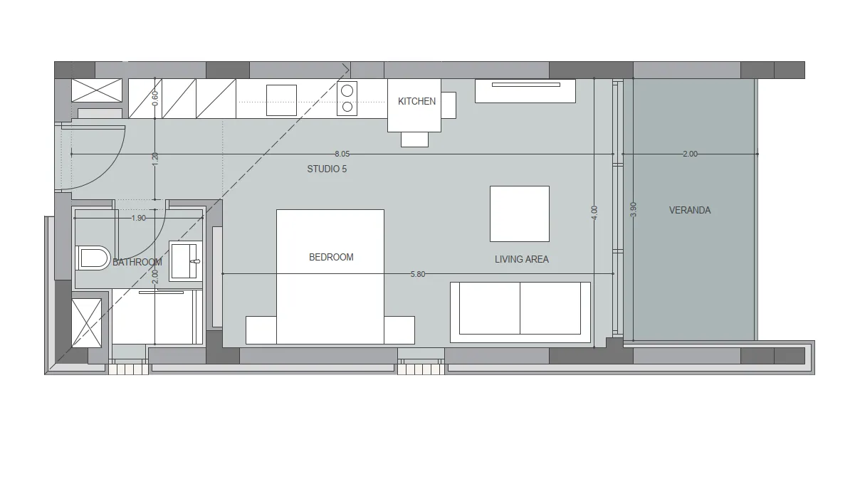 Berengaria, Block #Apartments, № K204, ID: 23367