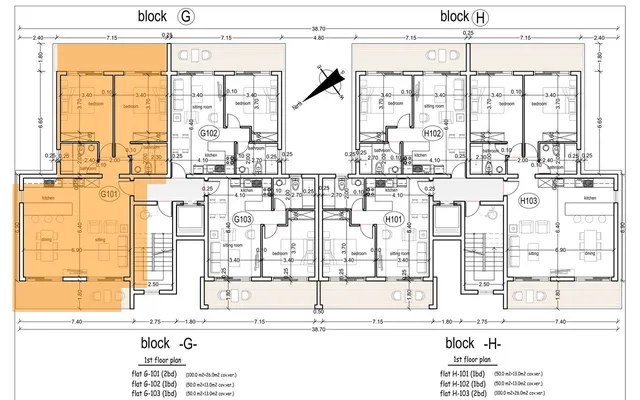 Nr. G101 — Apartment