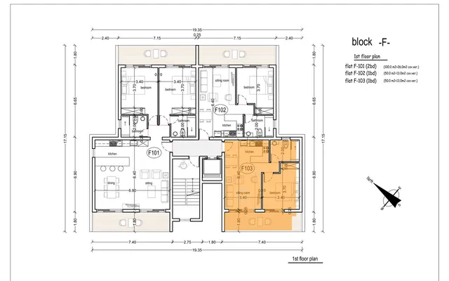 Nr. F103 — Apartment