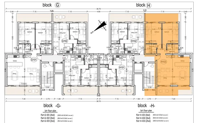 Nr. H103 — Apartment