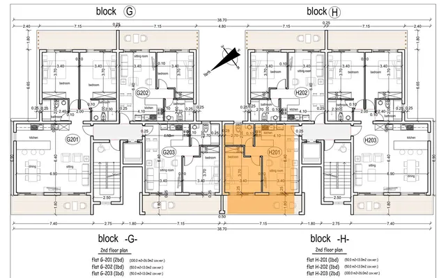 Nr. H201 — Apartment