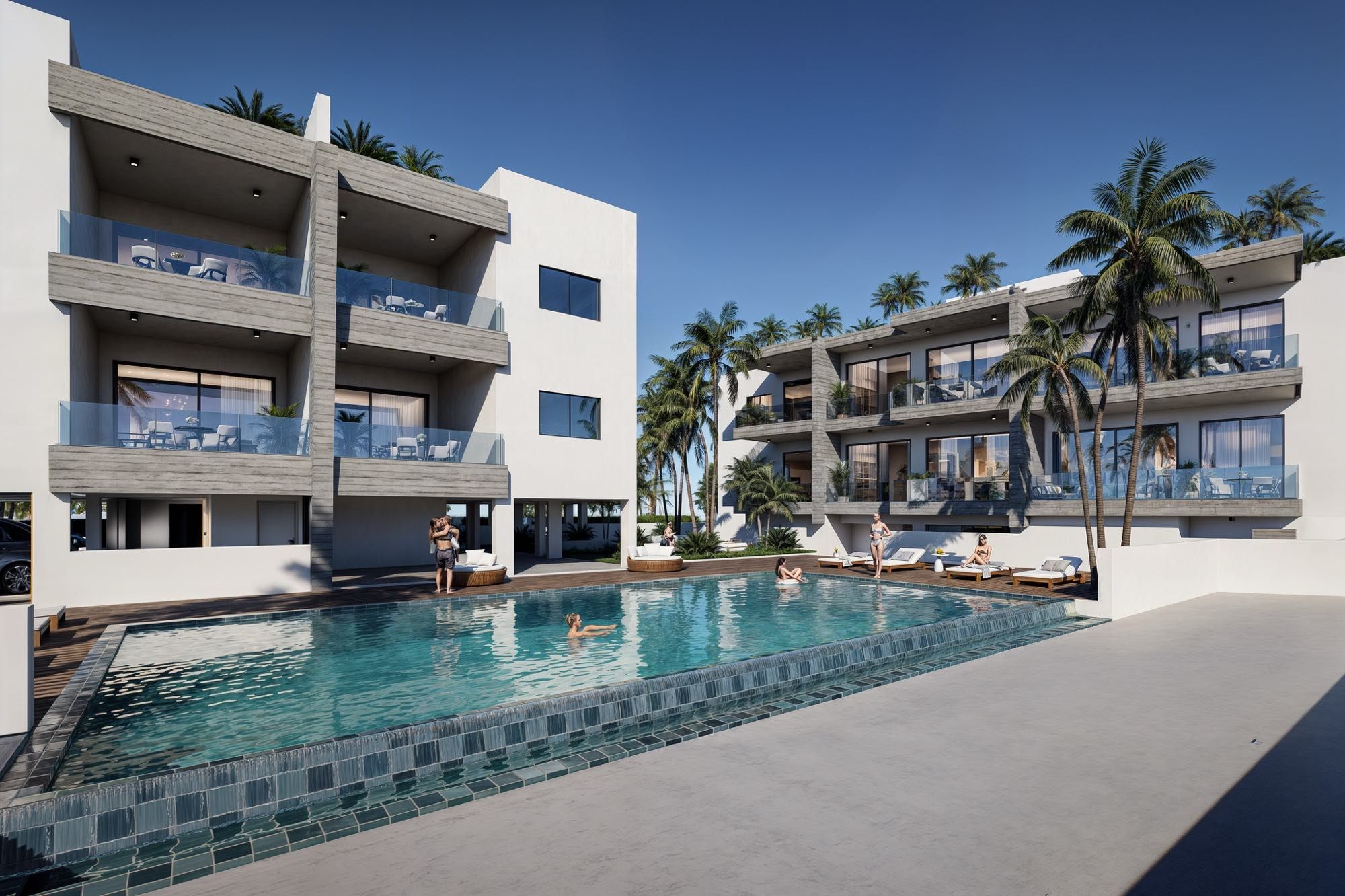 2–3 Bedroom Vista Gardens Apartments for Sale in Paphos, Cyprus
